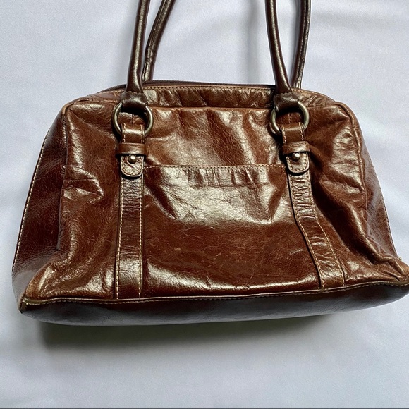 Vintage Giani Bernini Brown Leather bag - Picture 2 of 8